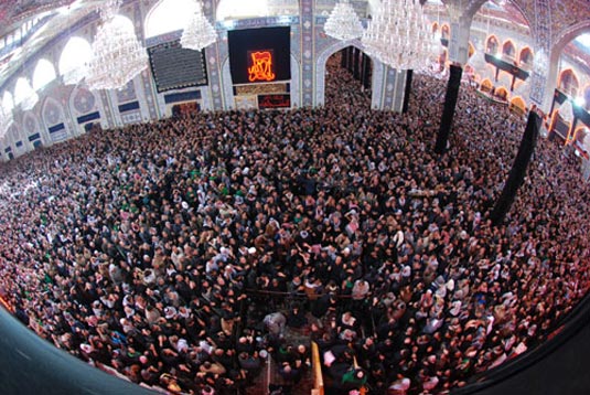 Ashura 2013 in Imam Hossein Tomb, Shiite Muslims
